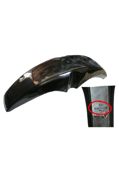 Genel Markalar Mz 125, 150, 251, 301, 500 Ön Çamurluk (siyah Plastik Model)