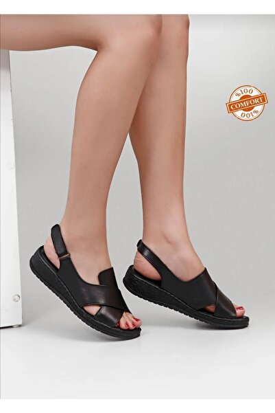 ALPELLİByAlp Sandale negre de damă - elegante și confortabile