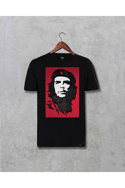 Darkia Τσε Γκεβάρα Ειδικού Σχεδιασμού Τυπωμένο Unisex T-Shirt