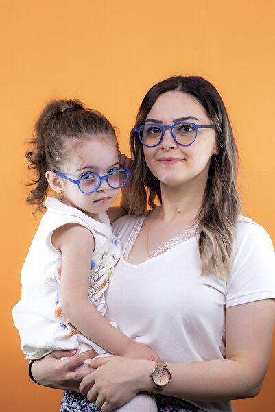 LUNOX Anne Kız Kombin Mavi Ekran Gözlüğü