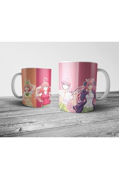 Pixxa 5-toubun No Hanayome - The Quintessential Quintuplets Kupa Bardak Model 1