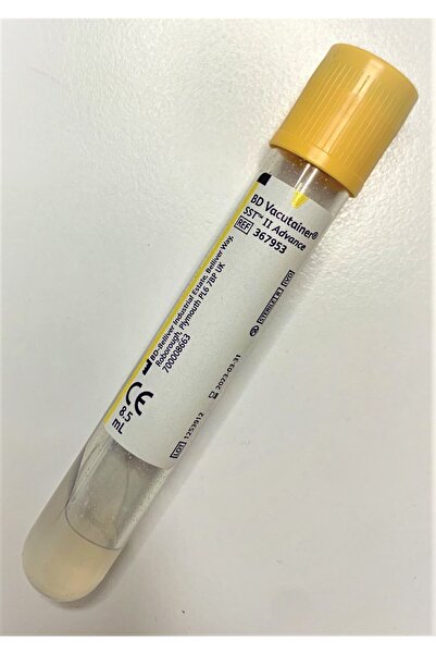 Bd Sarı Kapaklı Jelli Tüp 8,5 Ml (100 Adet)