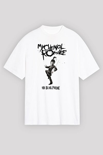 Adrift Tricou alb unisex My Chemical Romance