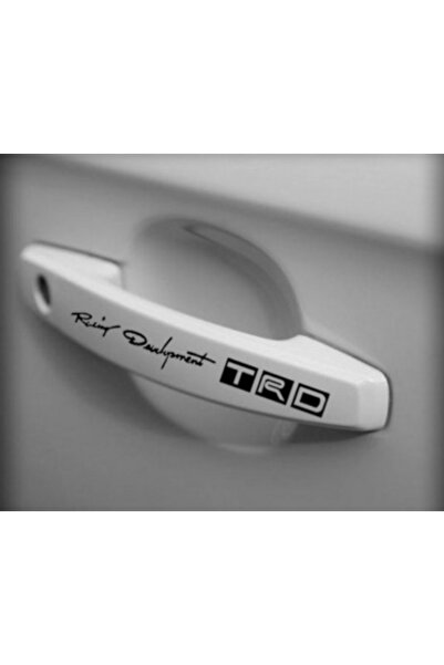 Oto Sticker Toyota Trd Racing Development Kapı Kolu Jant Stickeri
