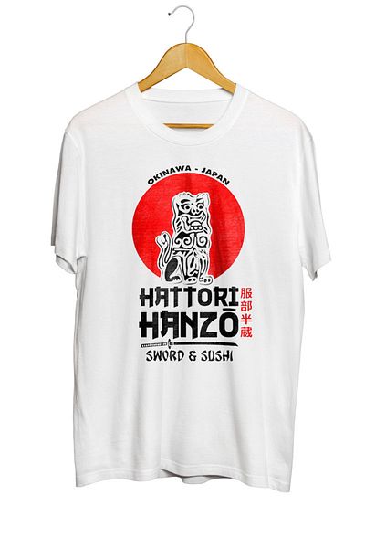 karikatürstore Hattori Hanzo Anime T-Shirt