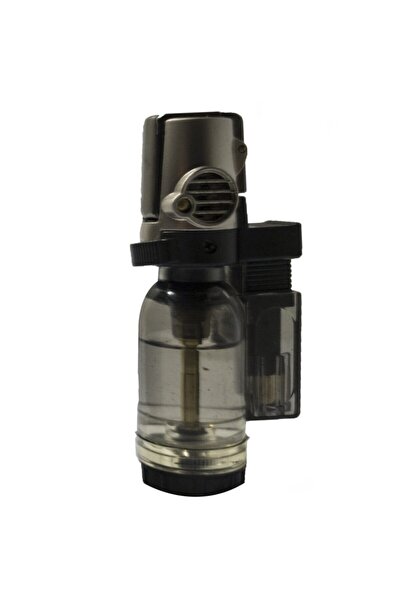 İNDİRİM CENTER 1400 C Tek Pürmüz Alev Puro Kamp Çakmağı Füme Renk