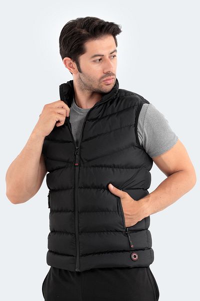 Slazenger Vestă pentru bărbați Hamon neagră
