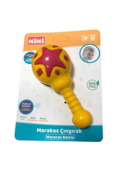 Kiki Oyuncak Marakas Çıngırak Eğitici Ve Öğretici Erken Öğrenme Oyuncağı