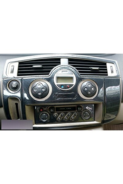 Genel Markalar Renault Scenic 2 Torpido Kaplama Piano Black Siyah Maun Kaplam...