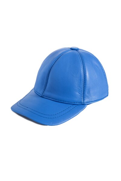 Hat Factory Унисекс бейзболна шапка от естествена кожа