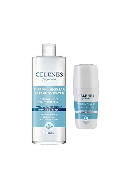 Celenes By Sweden Roll On 75 Ml Ve Misel Temızleme Suyu 250 Ml