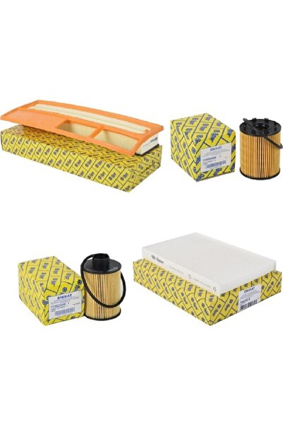 Genel Markalar Fiat Albea Euro 4 1.3 Jtd-multijet 16v Uyumlu Filtre Bakım Seti 2004 Sonrası 3lü