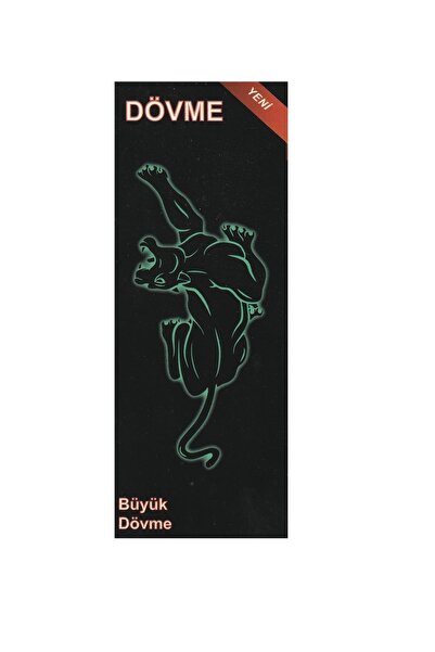 Fosforlu Panter Geçici Dövme