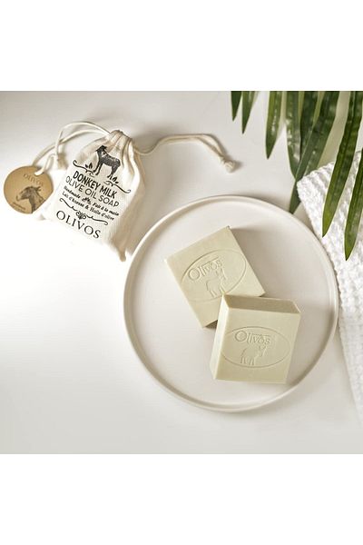 Olivos Donkey Milk Olive Oil Soap 150 Gr (with pouch)