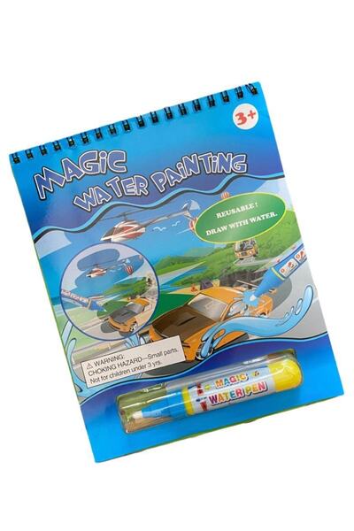 Crayola Magic Water Painting Sihirli Su Boyama Kitabı + Magic Water Pen