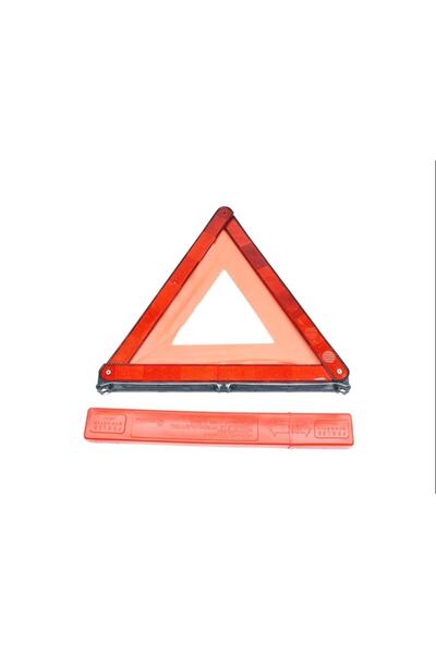 Leader Onaylı Belgeli Üçgen Reflektör Demir Ayaklı Plastik Kutulu