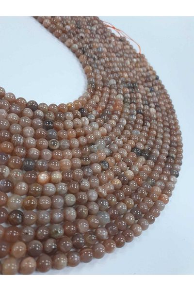 Yüksel Boncuk 6mm Solar Natural Stone String
