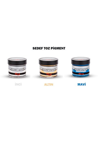 Rich Sedef Toz Pigment 60 Cc 3 Renk