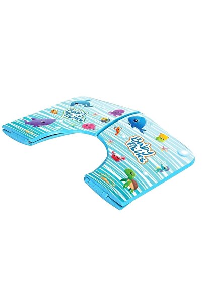 Tuka Home Taşınabilir Tuvalet Alıştırıcı Çocuk Klozet Adaptörü Lazımlık Mavi