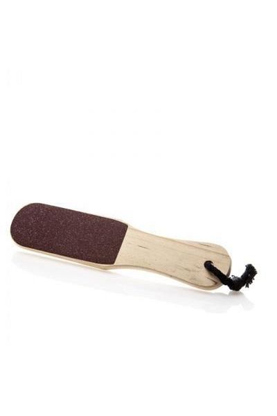 Home Wooden Heel Manicure Pedicure Foot Care File
