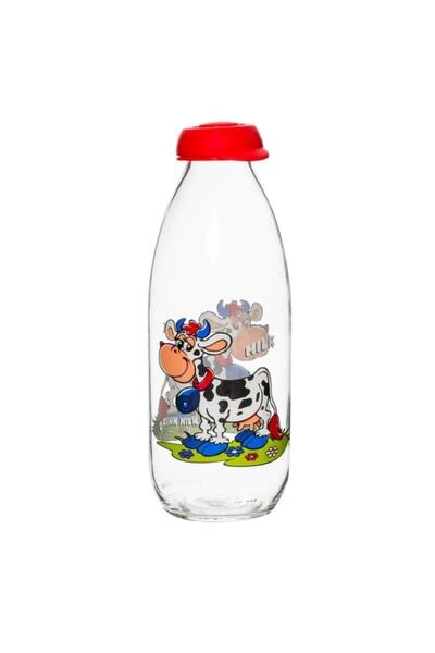 abnturk 1 Lt Desenli Süt Şişesi