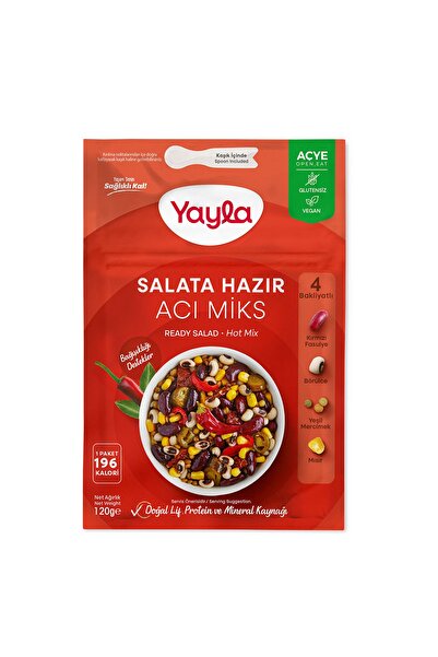 Yayla Salata Hazır Acı Miks 120 Gr