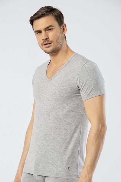 Cacharel 2 Pieces Men's V-Neck Short Sleeve T-shirt