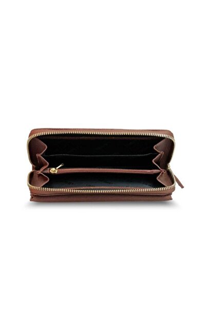 GUARD Matte Tan Leather Women's Wallet