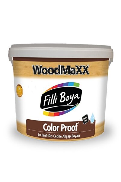 Filli Boya Woodmaxx® Color Prof Su Bazlı Dış Cephe Ahşap Boyası 2,5 Lt