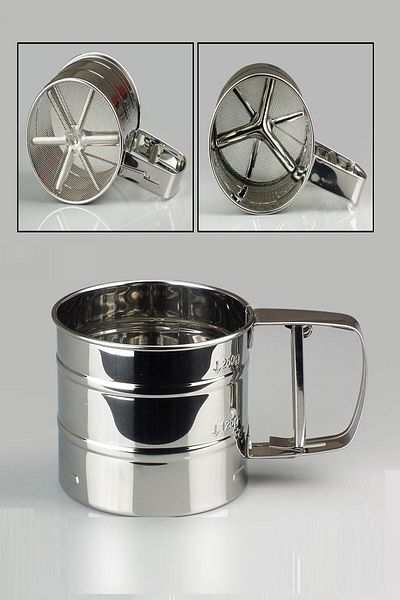ALBETTO Stainless Steel Flour Sieve / Flour Sieve