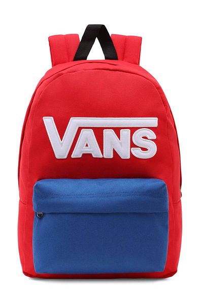 Vans Vans New Skool red and blue backpack