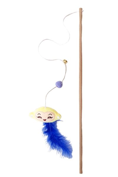 Be Cat Furry Cat Fishing Rod with Plush Toy and Sound