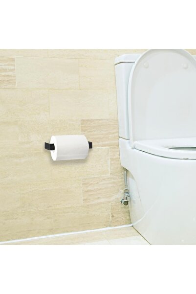 YDGR Suport pentru rolă de hârtie din metal negru mat, suport pentru șervețel...