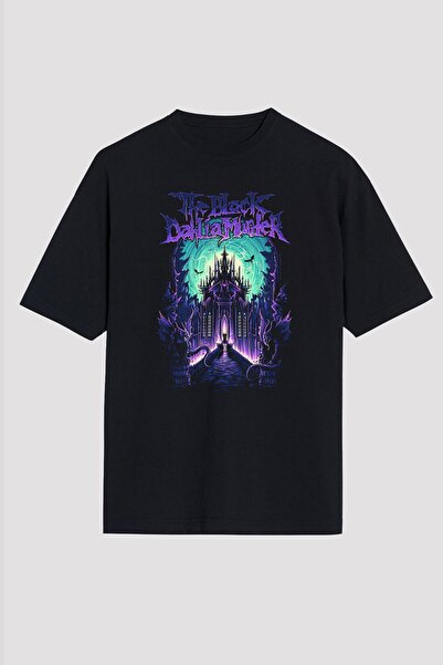 ButaDigi Μπλουζάκι Black Dahlia Murder Μαύρο Unisex Oversize