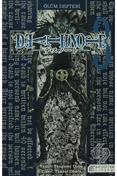 Akıl Çelen Kitaplar Death Note -ölüm Defteri Cilt 3