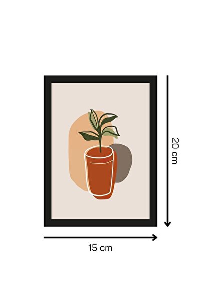 NT Handmade 12li Siyah Çerçeve Görünümlü Bohem Yüzler Duvar Dekoru Salon Oturma Yatak Odası Için Tablo Seti