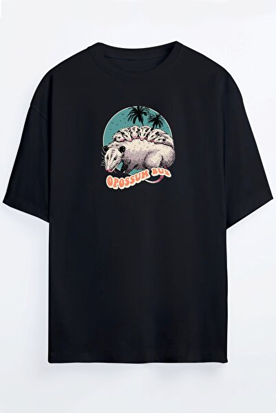 Harmandar الراكون المطبوعة المعتاد للجنسين تي شيرت