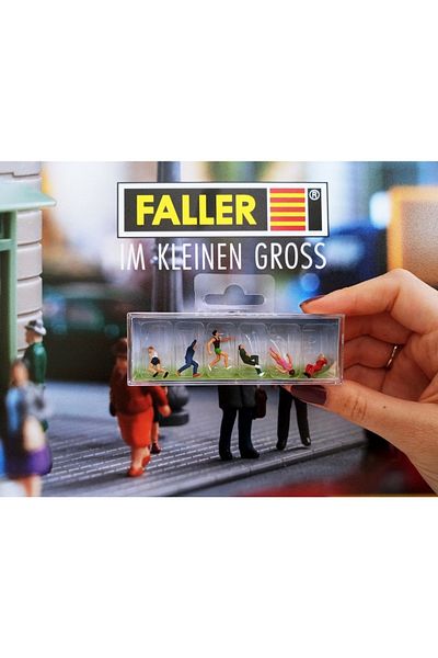 Faller 1:87 Ho Sports People Figure Set -150947