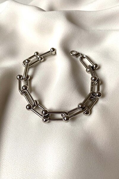 X-Lady Accessories Blanca Beyaz Altın Kaplama Bileklik