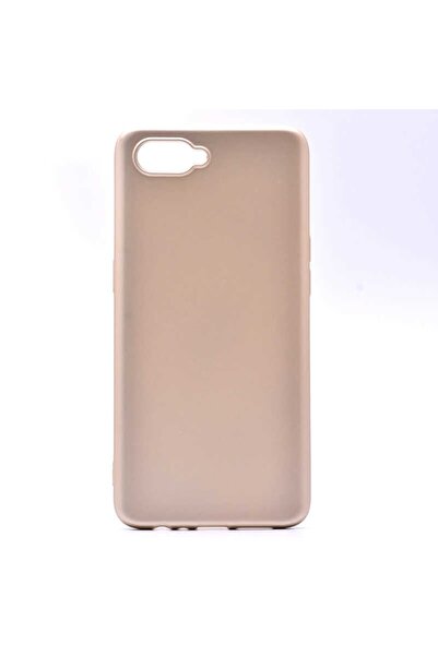 Nevarium Oppo Rx17 Neo Kılıf Silikon Yumuşak Dokulu Premium- Gold