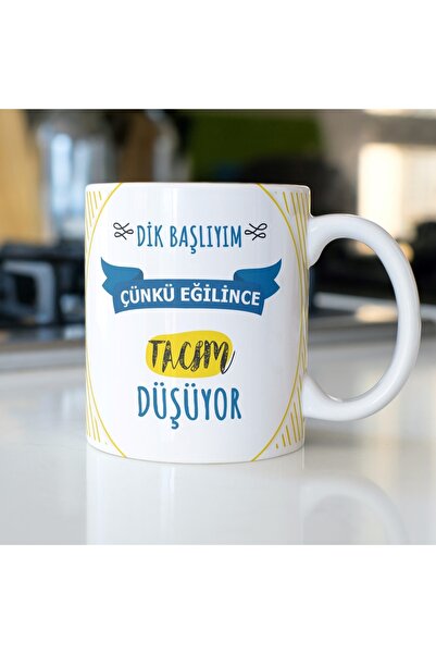 Noname أنا مستقيم الرأس لأن تاج بلدي يسقط عندما يكون مكتوبًا، هدية كوب مطبوع ...