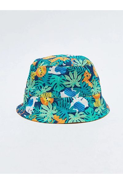 LC Waikiki Lcw Baby Printed Baby Boy Double-Sided Hat