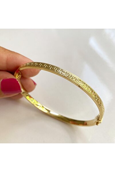 simurg jewellery Desenli Gümüş Kelepçe Bilezik