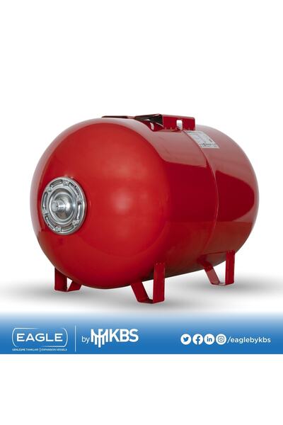 Eagle 50 Lt Yatık 10 Bar Hidrofor Genleşme Tankı Italyan Membranlı