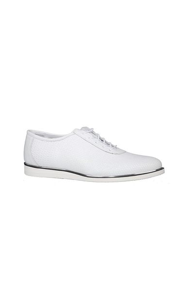 MARCOMEN 11022 Ανδρικά παπούτσια casual από καθαρό δέρμα λευκό