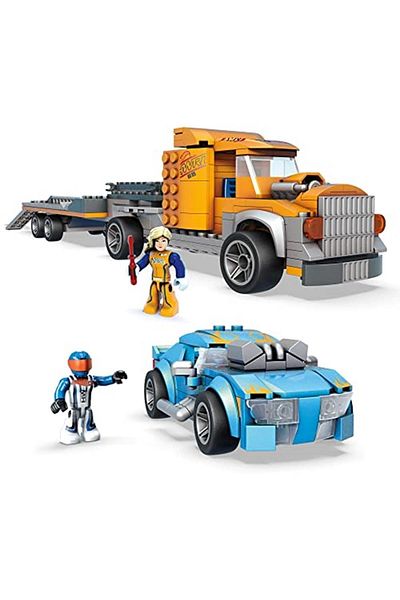 Mattel Games Gyg66 Mega ™   Construx, Hot Wheels Super Carrier Truck Pack, 355 Pieces,+5 Years