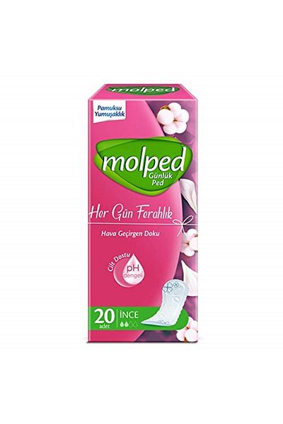Molped Brand: Freshness Every Day 20 Pieces Category: Hygienic Pads