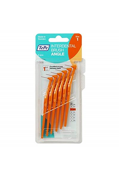 TePe Interface Brush Angle Handle 0.45 Mm - Orange