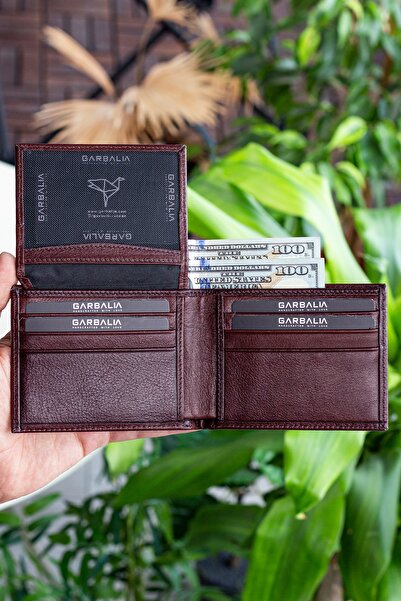 Garbalia Kevin Genuine Leather Natural Leather Brown Men's Wallet
