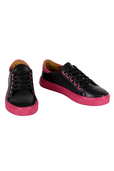 NOOSY Pink - Genuine Leather Women's Sneakers